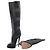 Autre Marque Botas altas de cuero Casadei Negro - vista 7