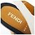 Fendi Leder Peeptoe Slingback Sandalen Mehrfarben - Ansicht 4