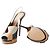 Fendi Leder Peeptoe Slingback Sandalen Mehrfarben - Ansicht 6