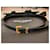 Yves Saint Laurent Ceinture fine en cuir noir Saint Laurent  - vue 2