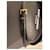Yves Saint Laurent Ceinture fine en cuir noir Saint Laurent  - vue 7