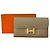 Cartera Long Constance Epsom de Hermès Beige