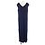 The Row AO407 Kleid Blau Marineblau