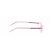 Autre Marque Rosa Brille Pink - Ansicht 4