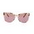 Vera Wang Sonnenbrille mit rosa Glas Pink - Ansicht 2