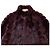 Abrigo de piel de visón marrón Fendi Castaño - vista 8