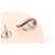 Spilla Coco Mark di Chanel Argento Rosa Multicolore  - vista 5