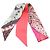 Foulard Hermès Twilly Bouclerie Moderne Plumetis Marrone Rosso Multicolore