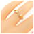 Ring Anello Clous de Forge Hermès Rosa  - vista 5