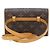 Borsa a vita Louis Vuitton Monogram Pochette Florentine S Marrone - vista 2