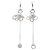 Orecchini Gucci Horsebit in oro bianco 18K Argento