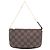 Mini Pochette Accessoires Damier Ebene Marrone Louis Vuitton