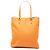 Bolso tote de lona Zucchino naranja de Fendi