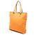 Bolso tote de lona Zucchino naranja de Fendi - vista 2