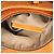 Bolso tote de lona Zucchino naranja de Fendi - vista 6