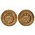 Orecchini a clip in oro placcato Chanel Rue Cambon con stemma D'oro