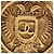 Orecchini a clip in oro placcato Chanel Rue Cambon con stemma D'oro - vista 4
