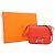 Hermès Arancione Mini Swift Marble Constance 18 Rosso - vista 12