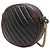 Gucci Mini GG Marmont in pelle nera matelassé Torchon rotondo a tracolla Nero - vista 2