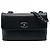 Chanel Nero Medio Pelle di Agnello Trendy CC Flap