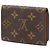 Louis Vuitton Brown Monogram Envelope Carte De Visite - view 2
