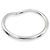 Tiffany & Co Curved Ring aus Platin Silber - Ansicht 3