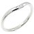 Tiffany & Co Tiffany Gebogene Platinring Silber