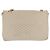 Bally Vintage Schultertasche aus gestepptem Leder mit Kette Beige - Ansicht 2