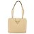 Céline Celine Vintage Schultertasche aus Leder Beige