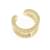 Ear Cuff en Or Jaune Danae d'Hermès Doré  - vue 2