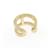 Ear Cuff en Or Jaune Danae d'Hermès Doré  - vue 3