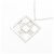 Tiffany & Co Collana Quadrata Tiffany Atlas Argento - vista 3
