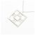 Tiffany & Co Collana Quadrata Tiffany Atlas Argento - vista 4