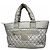 Chanel Coco Cocoon Tote Bag Silber