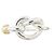 Tiffany & Co Tiffany Love Knot Ring Silber Golden - Ansicht 2