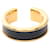 Ring Bague Double Crew Athena Hermès Noir Doré  - vue 3