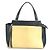 Edge Céline Zweifarbige Kantenhandtasche CELINE Beige Marineblau