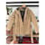 Abrigo de piel de mapache Maje Beige - vista 12