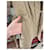 Abrigo de piel de mapache Maje Beige - vista 15