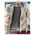 Abrigo de piel de mapache Maje Beige - vista 8