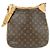 Borsa a Spalla Louis Vuitton Monogram Odeon MM Marrone