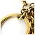 Portachiavi Monogram Fiore Fiorente Louis Vuitton M63084 Marrone - vista 6