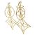 Orecchini LV Twiggy Boucle de Reuille Louis Vuitton D'oro - vista 2