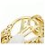 Portachiavi Louis Vuitton LV Circle Twinkle D'oro - vista 3