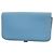 Cartera Larga Dogon GM de Hermès Azul - vista 2