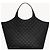 Saint Laurent BOLSA DE COMPRAS MAXI ICARE EM COURO DE CORDERO QUILTED Preto - vista 4