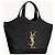 Saint Laurent BOLSA DE COMPRAS MAXI ICARE EM COURO DE CORDERO QUILTED Preto - vista 7