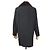 NUEVO ABRIGO CHANEL DE DOBLE BOTONADURA M 38 PIEL DE CONEJO CACHEMIRA Gris antracita - vista 3