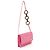 Borsa a spalla Le Riviera in pelle con stampa coccodrillo di Jacquemus Rosa - vista 2