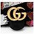 Borsa a tracolla media GG Marmont in velluto decorata con cuori Gucci Nero - vista 9
